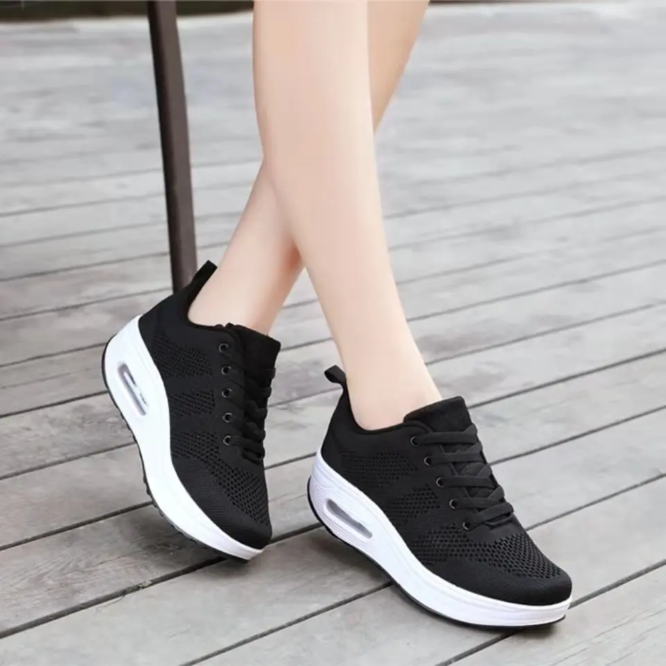 NUASK 2022 NEW Women Shoes Breathable Mesh Sneakers Women Basket Female Comfortable Wedges Sneakers Women Casual Platform Shoes
NUASK 2022 NEW Women Shoes Breathable Mesh Sneakers Women Basket Female Comfortable Wedges Sneakers Women Casual Platform Shoes