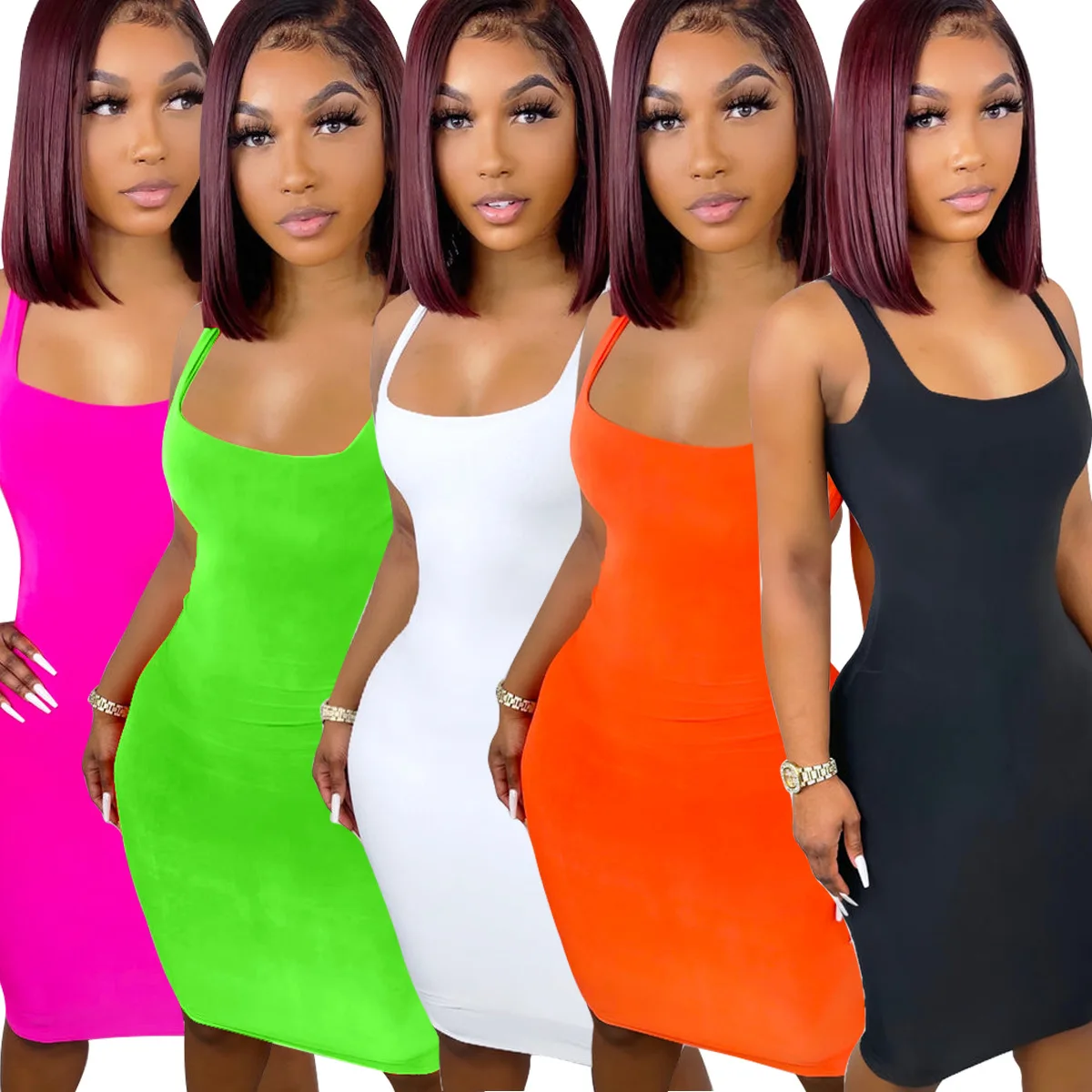 Sexy Beach Outing Dresses for Women 2022 Summer Bodycon Female Holiday Clothing Casual One Piece Ladies Fashion Festival Outfits
Sexy Beach Outing Dresses for Women 2022 Summer Bodycon Female Holiday Clothing Casual One Piece Ladies Fashion Festival Outfits