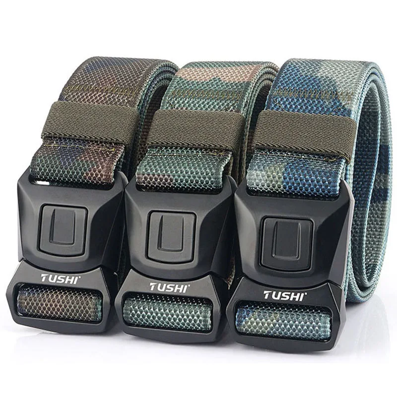 Men Army Outdoor Hunting Tactical Military Elastic Belt Sport Weave Multi Function Combat Survival Marine Corps Nylon Waist Belt
Men Army Outdoor Hunting Tactical Military Elastic Belt Sport Weave Multi Function Combat Survival Marine Corps Nylon Waist Belt