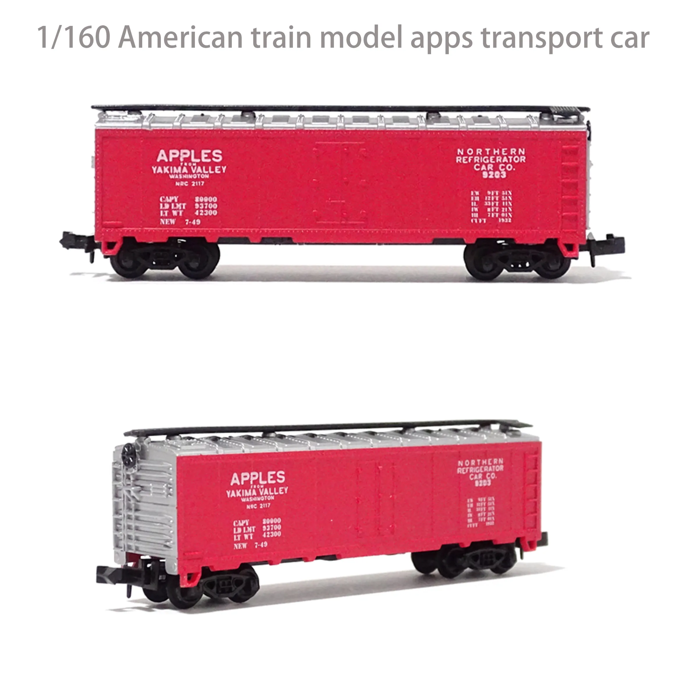 N масштаб 1/160 Американский поезд модель зерновой машины a bogies ref3492 Готовая модель продукта
N масштаб 1/160 Американский поезд модель зерновой машины a bogies ref3492 Готовая модель продукта