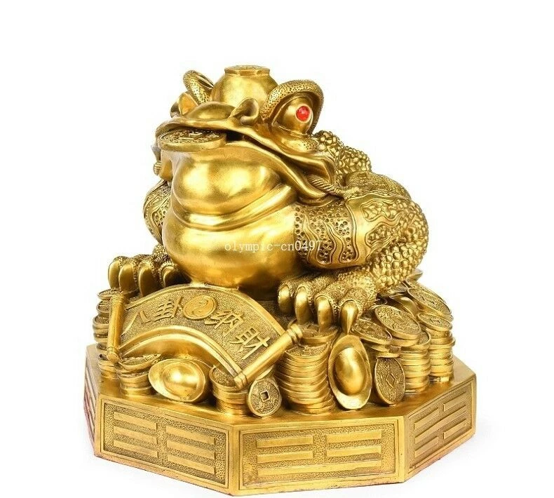Магазин чистой латуни fengshui, 17 дюймов, восемь диаграмм, богатство Цзинь Чан жаба
Магазин чистой латуни fengshui, 17 дюймов, восемь диаграмм, богатство Цзинь Чан жаба