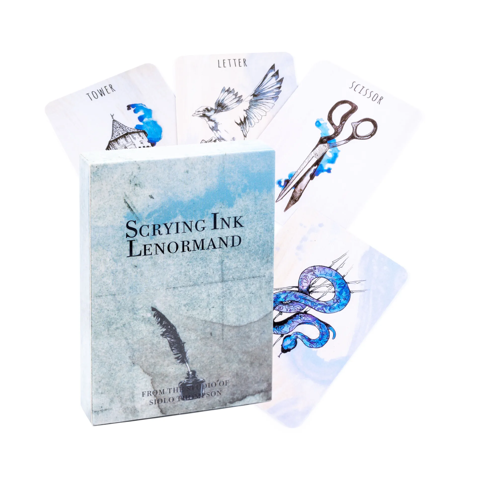 Scrying Ink Lenormand deck cards oracle Cards Family Party Game Fortune Telling Tarot Deck With PDF Guide Book
Scrying Ink Lenormand deck cards oracle Cards Family Party Game Fortune Telling Tarot Deck With PDF Guide Book