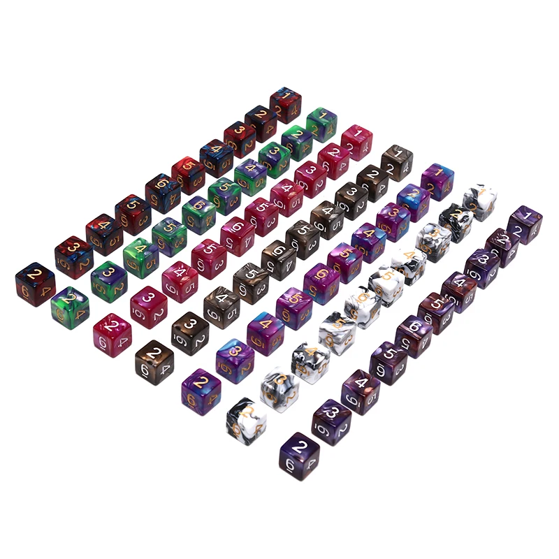 Новые 10 шт./компл. игральные кости с круглым углом D6, Набор двусторонних костей, многогранные 6-сторонние кости для рабочего стола, забавные и...
Новые 10 шт./компл. игральные кости с круглым углом D6, Набор двусторонних костей, многогранные 6-сторонние кости для рабочего стола, забавные и...