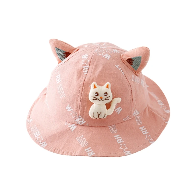 Baby Fisherman Hat Cartoon Ear Bucket Hat Anti-Wind Sun Protective Panama Hat for Boys Girl Infant Unisex Wide Brim Cap
Baby Fisherman Hat Cartoon Ear Bucket Hat Anti-Wind Sun Protective Panama Hat for Boys Girl Infant Unisex Wide Brim Cap
