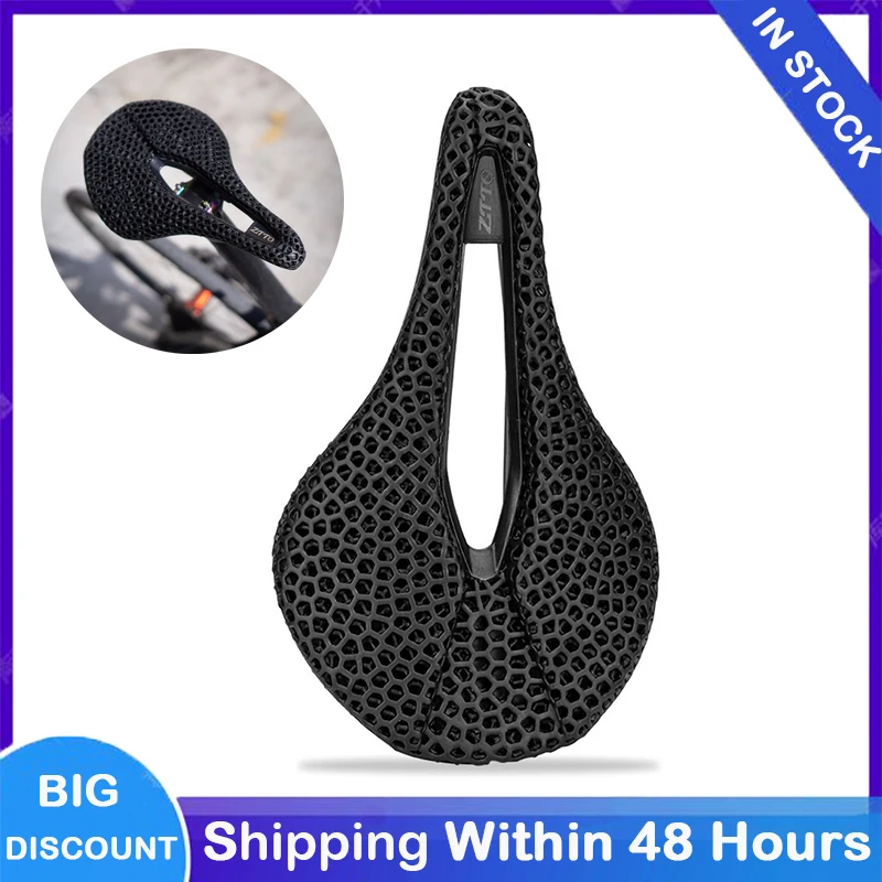 Carbon Fiber Ultralight 3D Printed Bike Saddle Hollow Racing Comfortable Breathable Bicycle Seat MTB Mountain Road Cycling
Carbon Fiber Ultralight 3D Printed Bike Saddle Hollow Racing Comfortable Breathable Bicycle Seat MTB Mountain Road Cycling
