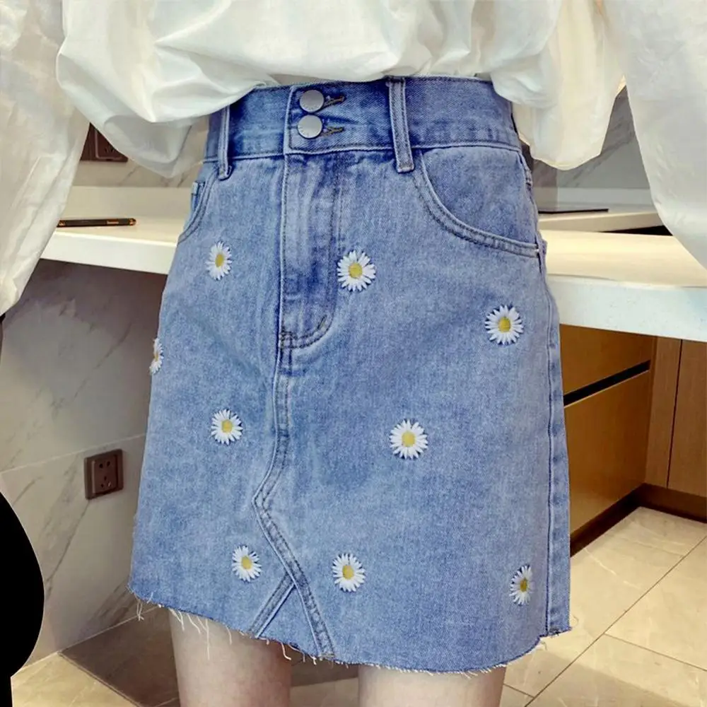 Hot!2022 Fashion Women's Skirt/Skirts Mini Regular Marguerite Embroidery Above Knee High Waist A Line Loose Demin Mini Skirt
Hot!2022 Fashion Women's Skirt/Skirts Mini Regular Marguerite Embroidery Above Knee High Waist A Line Loose Demin Mini Skirt