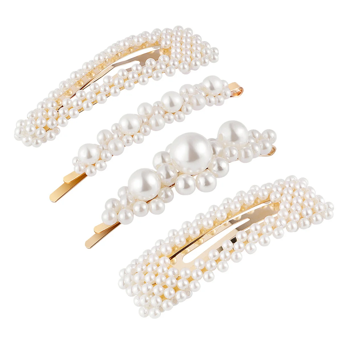 Women's Tiaras Fancy Pearl Hair Clips Korean Version Fashion Barrettes Alloy Miss
Women's Tiaras Fancy Pearl Hair Clips Korean Version Fashion Barrettes Alloy Miss
