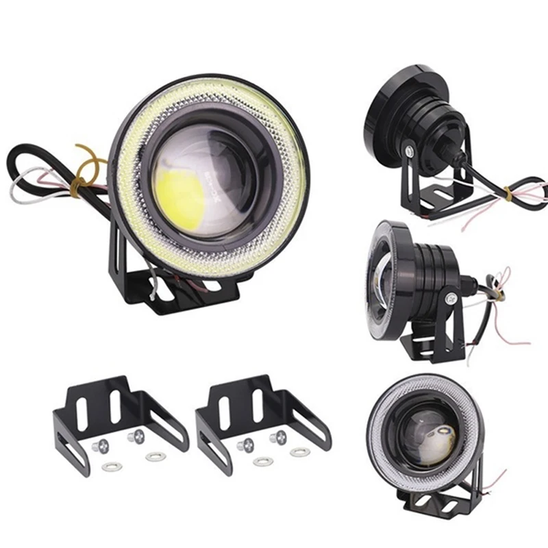 2.5'' 15W Car COB Light LED Fog Light White Angel Eye DRL Driving Projector Signal Bulbs Fog Lamps Auto Tuning Car Accessoriy
2.5'' 15W Car COB Light LED Fog Light White Angel Eye DRL Driving Projector Signal Bulbs Fog Lamps Auto Tuning Car Accessoriy