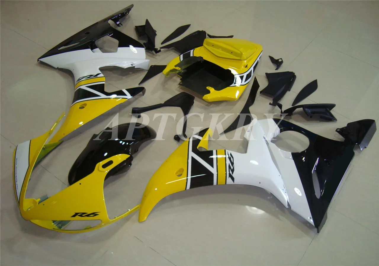New ABS Plastic Shell Motorcycle Fairing Kits Fit For Yamaha YZF 600 R6 2003 2004 2005 R6 03 04 05 Custom White Yellow
New ABS Plastic Shell Motorcycle Fairing Kits Fit For Yamaha YZF 600 R6 2003 2004 2005 R6 03 04 05 Custom White Yellow
