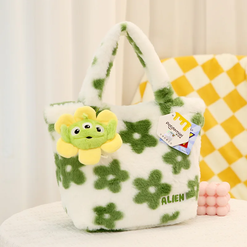 Disney Toy Story Alien Anime Plush Shoulder Bag Pp Cotton Stuffed Handbag Kawaii Super Soft Short Plush Girl Gift
Disney Toy Story Alien Anime Plush Shoulder Bag Pp Cotton Stuffed Handbag Kawaii Super Soft Short Plush Girl Gift