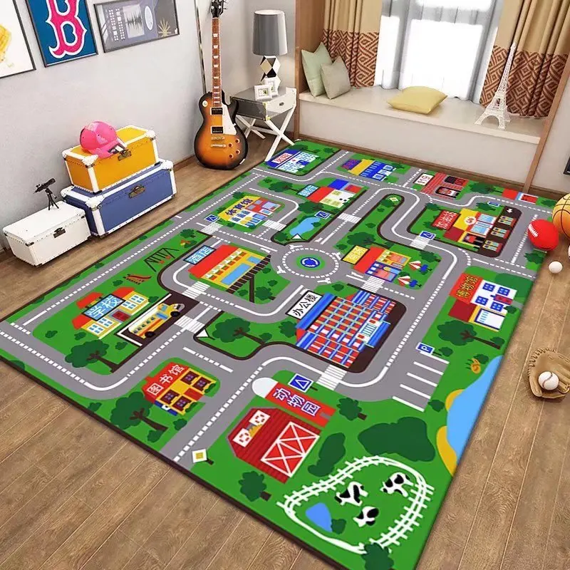 Children's Cartoon Game Carpet Home Decoration Mat Living Room Bedroom Bedside Carpets Cute Baby Crawling Washable Floor Mats
Children's Cartoon Game Carpet Home Decoration Mat Living Room Bedroom Bedside Carpets Cute Baby Crawling Washable Floor Mats