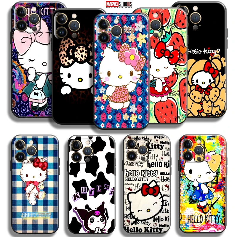 Cute Hello Kitty For Apple iPhone 13 12 11 Pro Mini X XR XS Max SE 6 6S 7 8 Plus Phone Case Liquid Silicon Carcasa Back Black
Cute Hello Kitty For Apple iPhone 13 12 11 Pro Mini X XR XS Max SE 6 6S 7 8 Plus Phone Case Liquid Silicon Carcasa Back Black