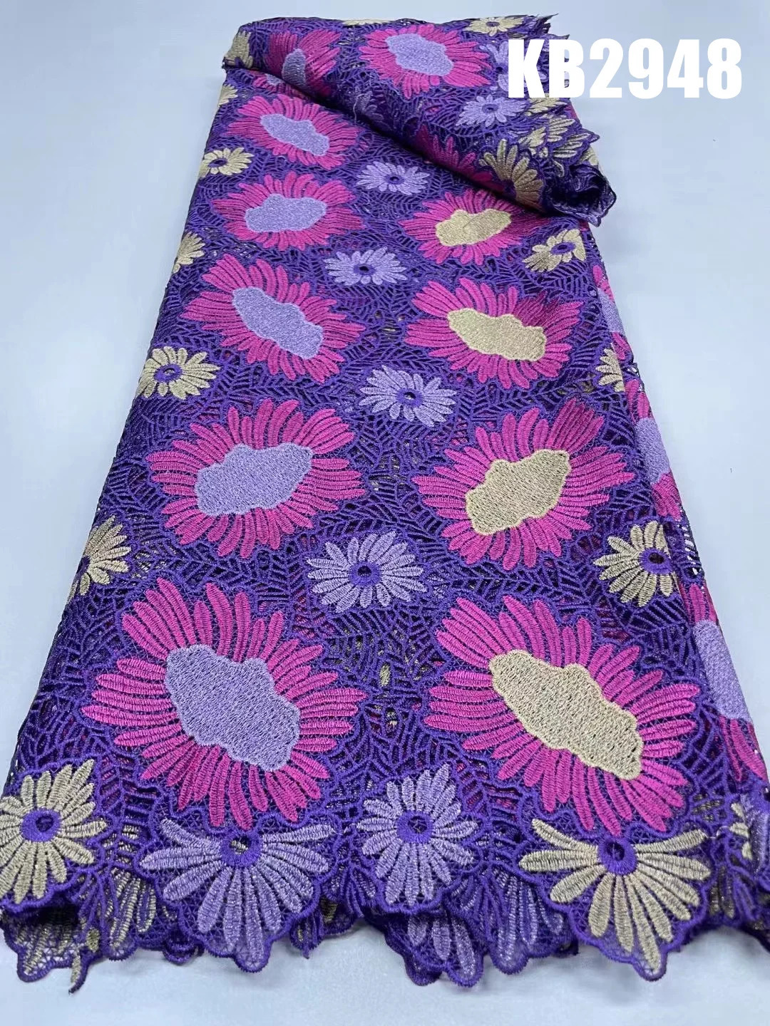 Кружево из гипюра, свадебное платье, фиолетовое и зеленое кружево из Нигерии, высококачественное кружево Gupure для шитья KB2948
Кружево из гипюра, свадебное платье, фиолетовое и зеленое кружево из Нигерии, высококачественное кружево Gupure для шитья KB2948