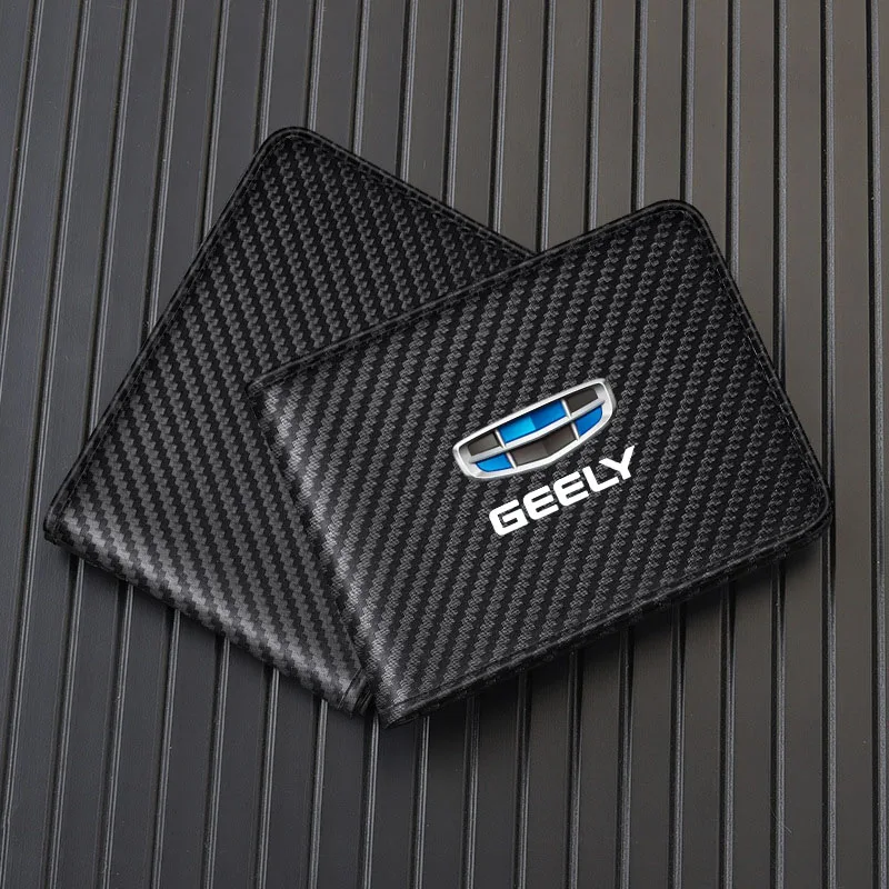 Carbon Fiber Wallets Business Credit Card/ID Holders Driver License Holder for Geely Geometry C Monjaro Coolray Auto Accessories
Carbon Fiber Wallets Business Credit Card/ID Holders Driver License Holder for Geely Geometry C Monjaro Coolray Auto Accessories