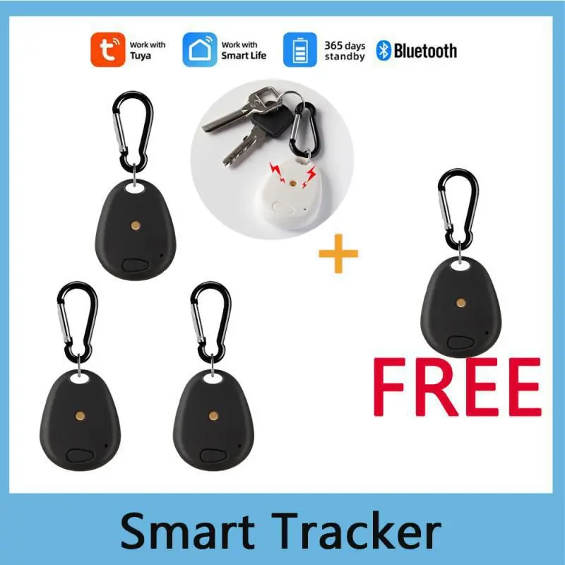 Mini Tuya Anti-Lost Tracker Bluetooth Keychain Alarm Locator Smart Wireless Pet Wallet Finder 2-way Search Tag For Smart Life
Mini Tuya Anti-Lost Tracker Bluetooth Keychain Alarm Locator Smart Wireless Pet Wallet Finder 2-way Search Tag For Smart Life