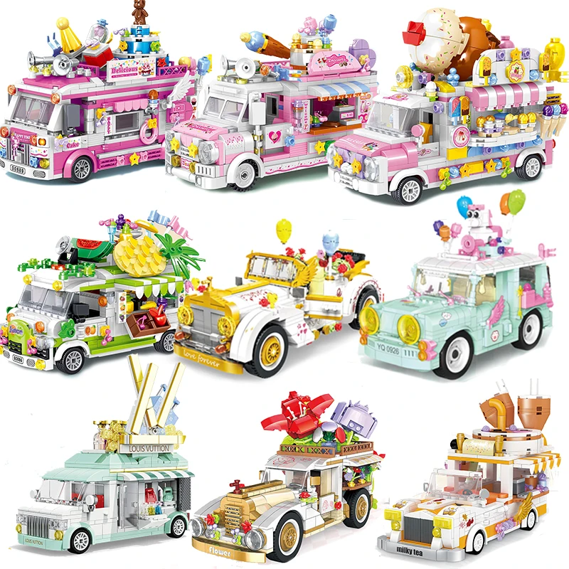 Food Ice Cream Cars Truck Van Man Camper Friends Sets Building Mini Blocks Kits Model Bricks Kids Toys Book City Girls Club
Food Ice Cream Cars Truck Van Man Camper Friends Sets Building Mini Blocks Kits Model Bricks Kids Toys Book City Girls Club
