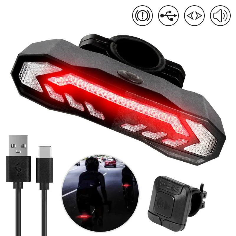 Велосипедный задний фонарь, умный тормозной фонарь, сигнал поворота для велосипеда, беспроводной пульт дистанционного управления, USB Перез... 
Велосипедный задний фонарь, умный тормозной фонарь, сигнал поворота для велосипеда, беспроводной пульт дистанционного управления, USB Перез...