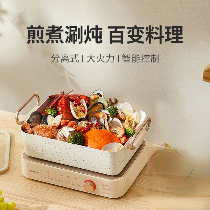 Электрическая кастрюля KONKA Cooker s, бытовая техника, тарелка для жарки, бытовые многофункциональные кастрюли для приготовления лапши и пара, с...
Электрическая кастрюля KONKA Cooker s, бытовая техника, тарелка для жарки, бытовые многофункциональные кастрюли для приготовления лапши и пара, с...
