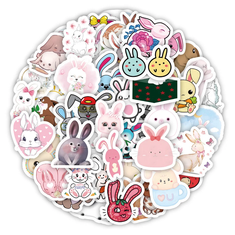 10/30/50PCS Cute Cartoon White Rabbit Graffiti Waterproof Sticker Personalized Creative Decoration Refrigerator Helmet Wholesale
10/30/50PCS Cute Cartoon White Rabbit Graffiti Waterproof Sticker Personalized Creative Decoration Refrigerator Helmet Wholesale