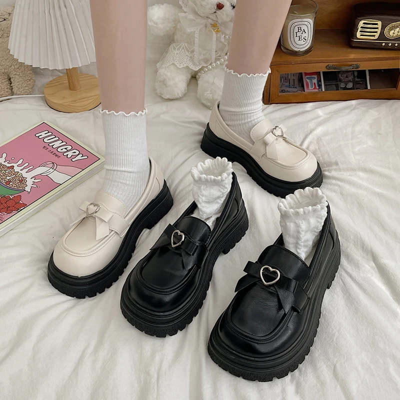 Chunky Loafers Women Lolita Mary Jane loafers Shoes For Woman Spring Platform Ladies Loafers Vintage Soft Slip On Oxford Shoes
Chunky Loafers Women Lolita Mary Jane loafers Shoes For Woman Spring Platform Ladies Loafers Vintage Soft Slip On Oxford Shoes