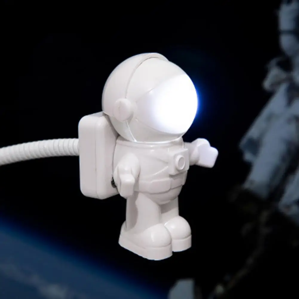 Brightness Convenient Astronauts Shape Computer Keyboard USB Reading Light for Office
Brightness Convenient Astronauts Shape Computer Keyboard USB Reading Light for Office