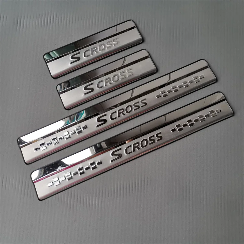 For Suzuki Sx4 S-cross S Cross Swift Stainless Steel Car Door Sills Scuff Plates Step Exterior Parts Decoration Accessories H 
For Suzuki Sx4 S-cross S Cross Swift Stainless Steel Car Door Sills Scuff Plates Step Exterior Parts Decoration Accessories H