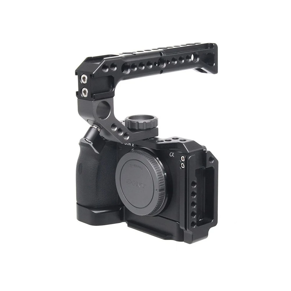 A6600 Camera Cage for Sony A6600 with Cold Shoe Mount 1/4 Threaded Hole for Mic Flash Horizontal Vertical Shooting Rabbit Cage 
A6600 Camera Cage for Sony A6600 with Cold Shoe Mount 1/4 Threaded Hole for Mic Flash Horizontal Vertical Shooting Rabbit Cage