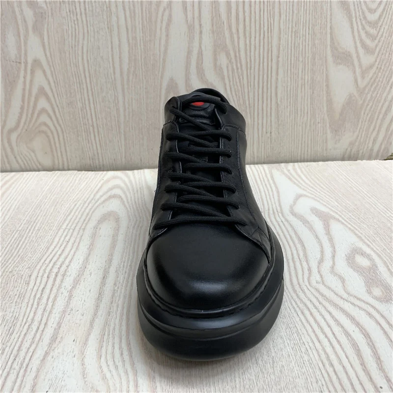 Shoes Mens Genuine Leather Platform Sneakers Winter Warm Solid Color Military Army Casual Shoes Comfortable Mocassin Homme
Shoes Mens Genuine Leather Platform Sneakers Winter Warm Solid Color Military Army Casual Shoes Comfortable Mocassin Homme