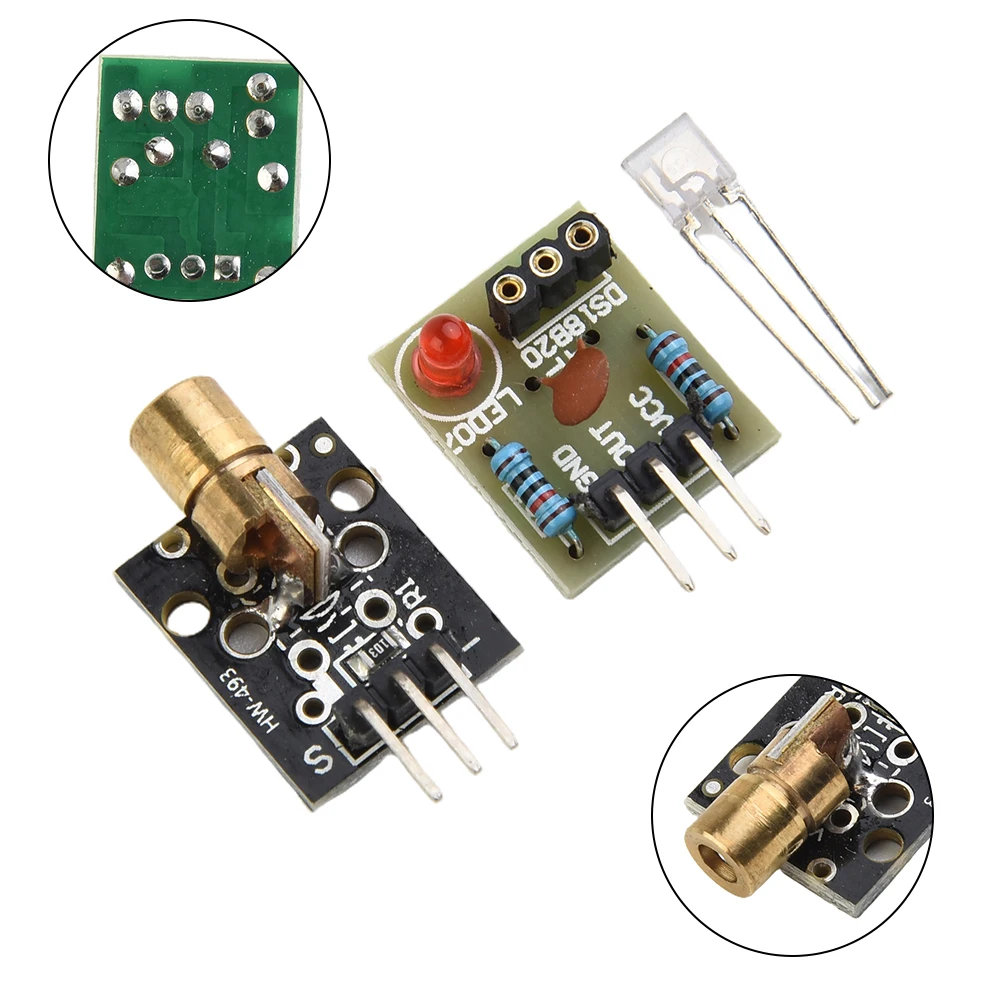 10 Pcs Laser Receiver Sensor Module+KY-008 5V Red Laser Sensor Transmitter Module Dot Diode For Arduino AVR Tool Accessories
10 Pcs Laser Receiver Sensor Module+KY-008 5V Red Laser Sensor Transmitter Module Dot Diode For Arduino AVR Tool Accessories