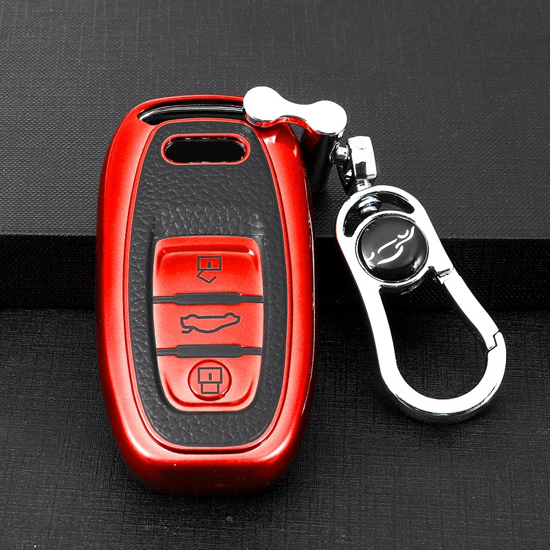 Автомобильный чехол для смарт-ключа из ТПУ для Audi A1 A3 A4 A5 A6 A7 A8 Quattro Q3 Q5 Q7 2009-2015, автомобильные аксессуары, оболочка 
Автомобильный чехол для смарт-ключа из ТПУ для Audi A1 A3 A4 A5 A6 A7 A8 Quattro Q3 Q5 Q7 2009-2015, автомобильные аксессуары, оболочка