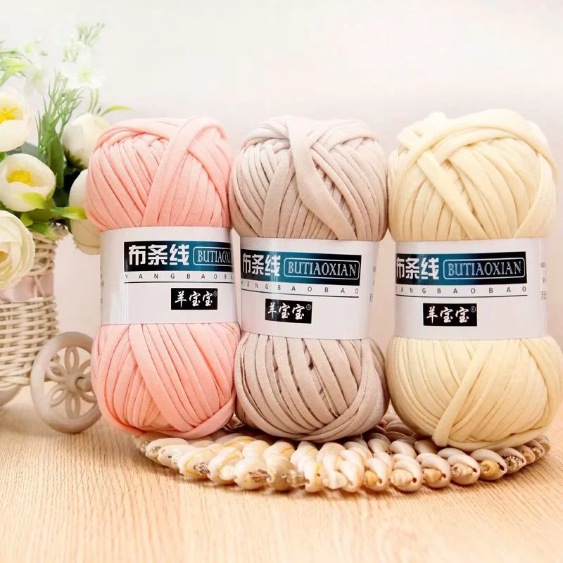 100g/ball Thick Soft Cloth Yarn for Hand Knitting Crochet Woven Handbag Blanket Thick Yarn DIY Hand-knitted Material Cloth Yarn
100g/ball Thick Soft Cloth Yarn for Hand Knitting Crochet Woven Handbag Blanket Thick Yarn DIY Hand-knitted Material Cloth Yarn