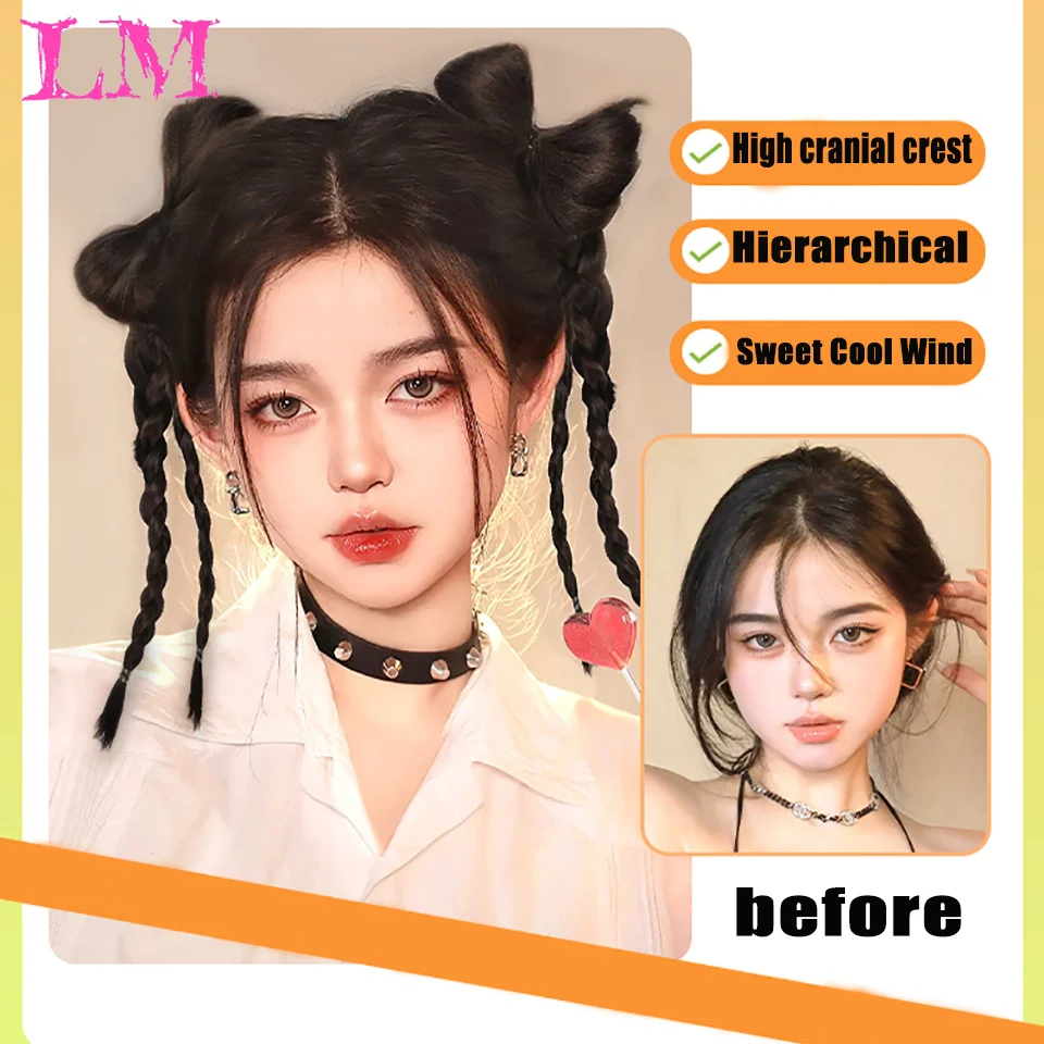Женский парик в оплетке y2k, милая крутая куриная заколка для волос с бантом для девушек, боксерский парик с косичкой
Женский парик в оплетке y2k, милая крутая куриная заколка для волос с бантом для девушек, боксерский парик с косичкой