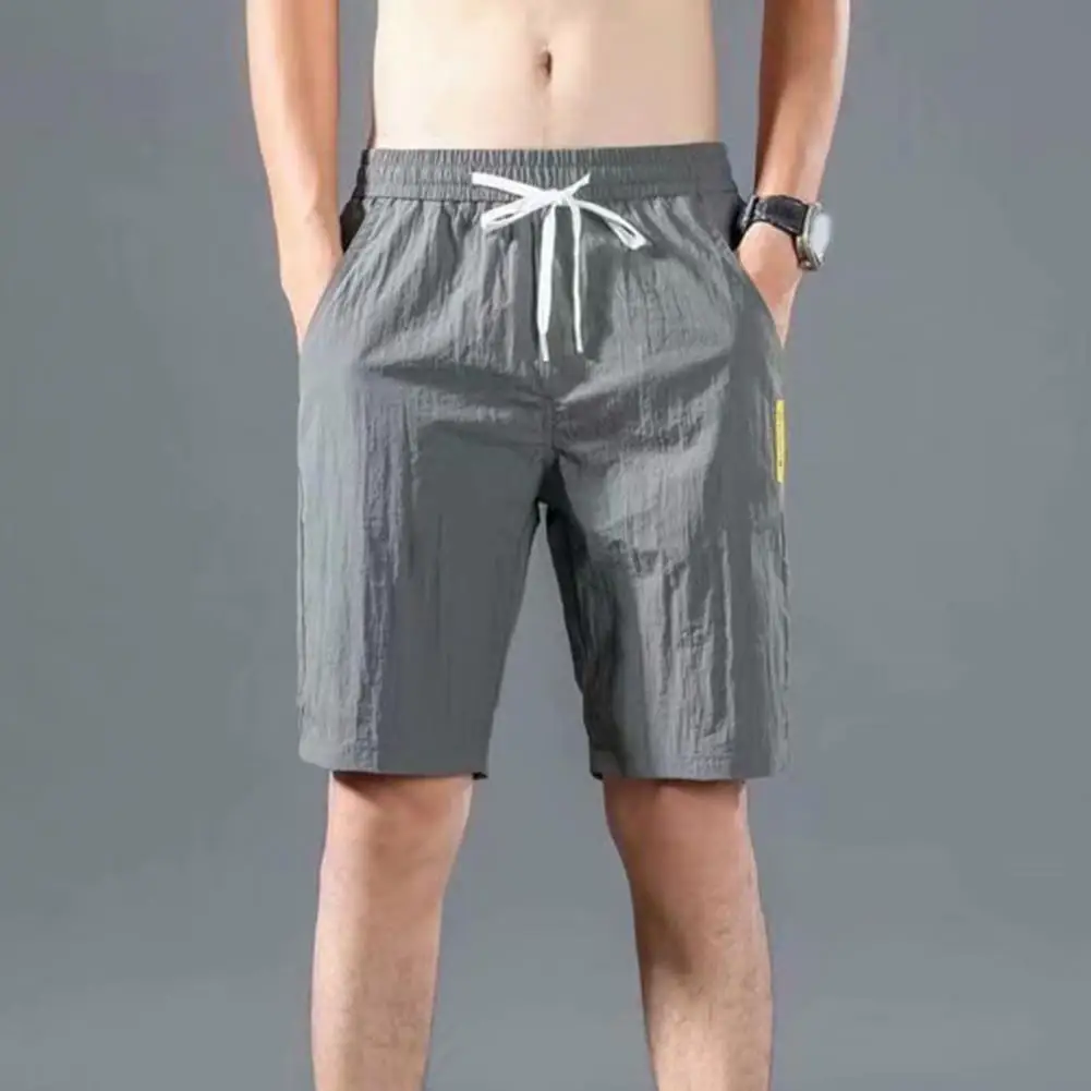 Clothes Terrific Deep Crotch Men Trousers Drawstring Men Shorts Simple for Daily Wear 
Clothes Terrific Deep Crotch Men Trousers Drawstring Men Shorts Simple for Daily Wear