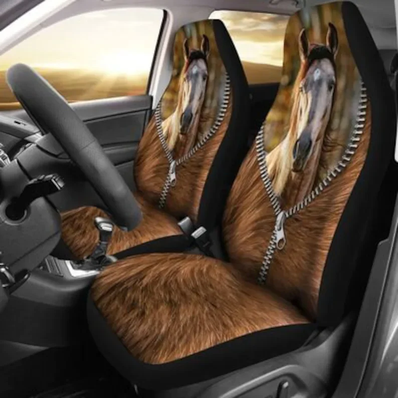Horse Head In The Zipper 3 Car Seat Covers Flower Seat Cover, Animal Car Seat Covers, Custom Front Car Seat Covers, Pair of Cove
Horse Head In The Zipper 3 Car Seat Covers Flower Seat Cover, Animal Car Seat Covers, Custom Front Car Seat Covers, Pair of Cove