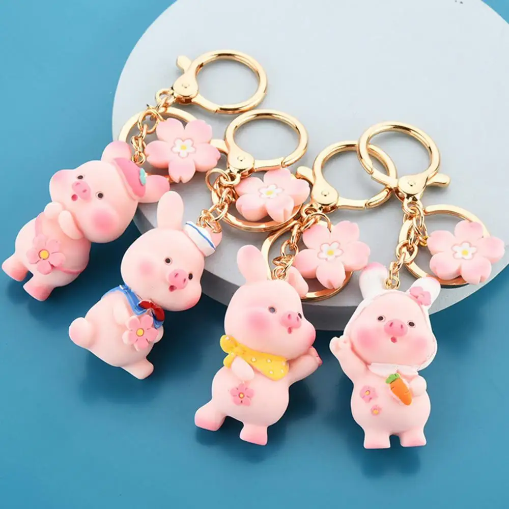 1PC Korea Cute Pink Pig Keychain Lovely Animal Pig Key Ring Piggy Pendant Car Keyring Bag Decor Gift
1PC Korea Cute Pink Pig Keychain Lovely Animal Pig Key Ring Piggy Pendant Car Keyring Bag Decor Gift