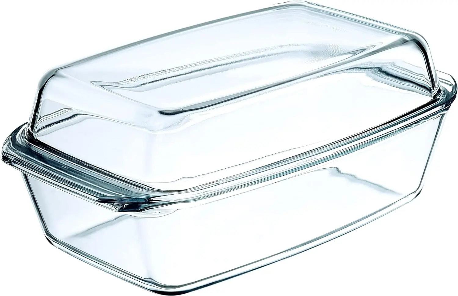 

Стеклянная кастрюля, безопасная посуда с крышкой для духовки, посуда с продолговатым покрытием для выпечки, сервировки, приготовления пищи, микроволновой печи и посуды