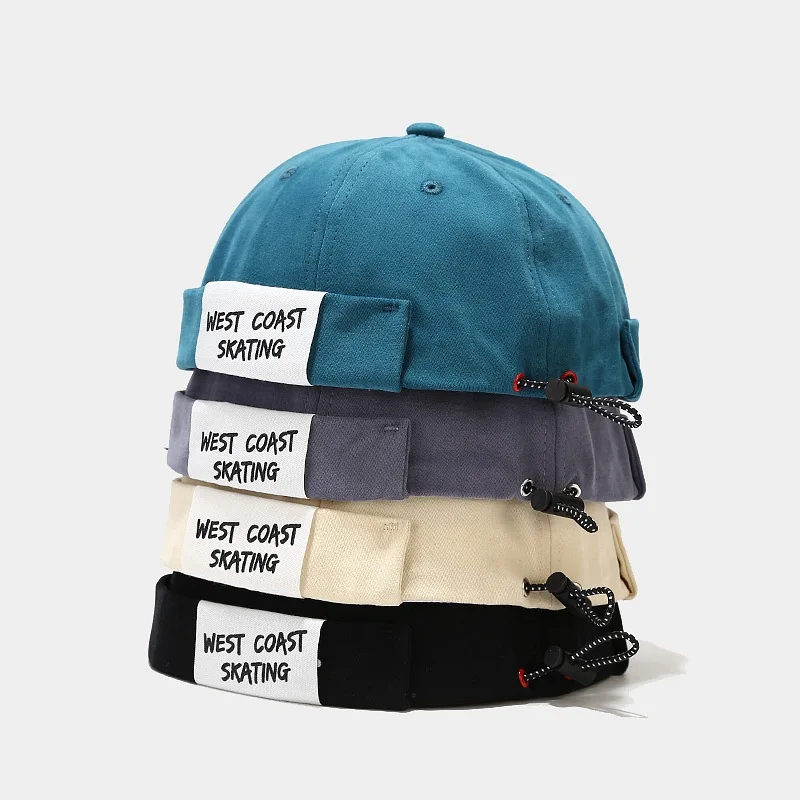 Retro Skull cap Landlord Breathable Beanie Hat Sailor Cap Adjustable Washed Denie Brimless Hat Vintage Hip Hop Men Hat
Retro Skull cap Landlord Breathable Beanie Hat Sailor Cap Adjustable Washed Denie Brimless Hat Vintage Hip Hop Men Hat
