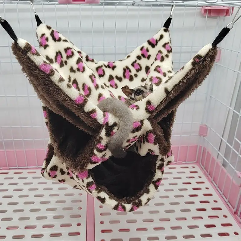 Pet Hammock Pet Bed 3 Layer Plush Soft Winter Warm Hanging Nest Sleeping Bed Small Pets Hamster Squirrel Chinchilla House
Pet Hammock Pet Bed 3 Layer Plush Soft Winter Warm Hanging Nest Sleeping Bed Small Pets Hamster Squirrel Chinchilla House