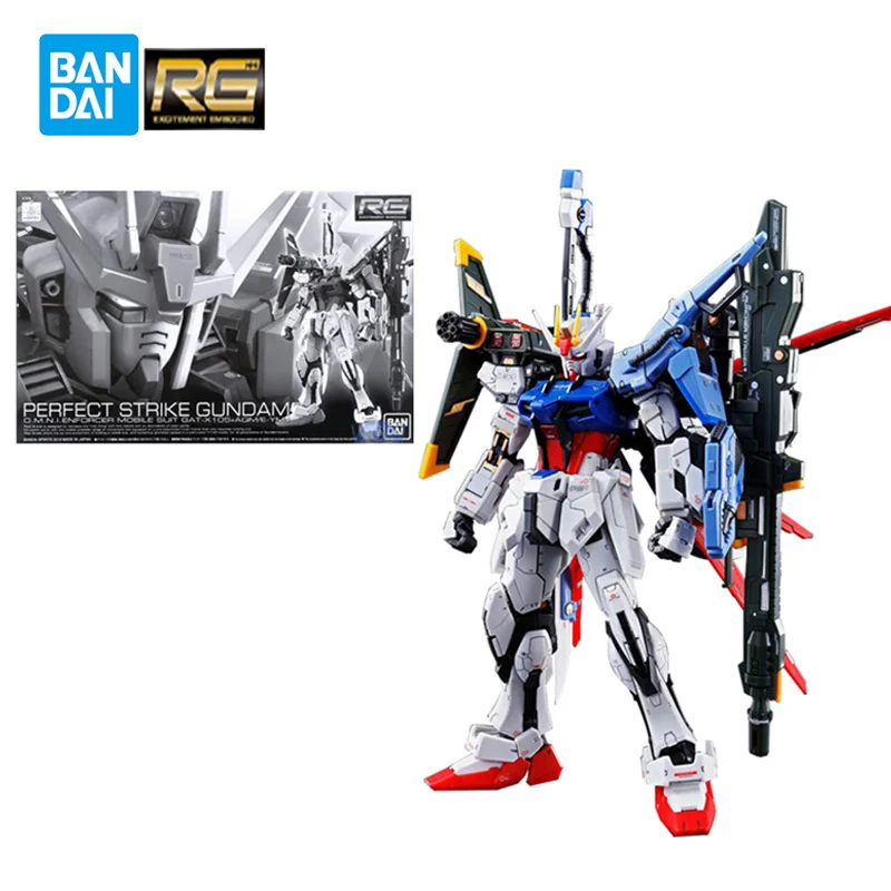 Bandai Original Gundam Model PB Limited RG 1/144 FULL PACKGE PERFECT STRIKE Gundam Plastic Mobile Suit Anime Action Figures Toys
Bandai Original Gundam Model PB Limited RG 1/144 FULL PACKGE PERFECT STRIKE Gundam Plastic Mobile Suit Anime Action Figures Toys