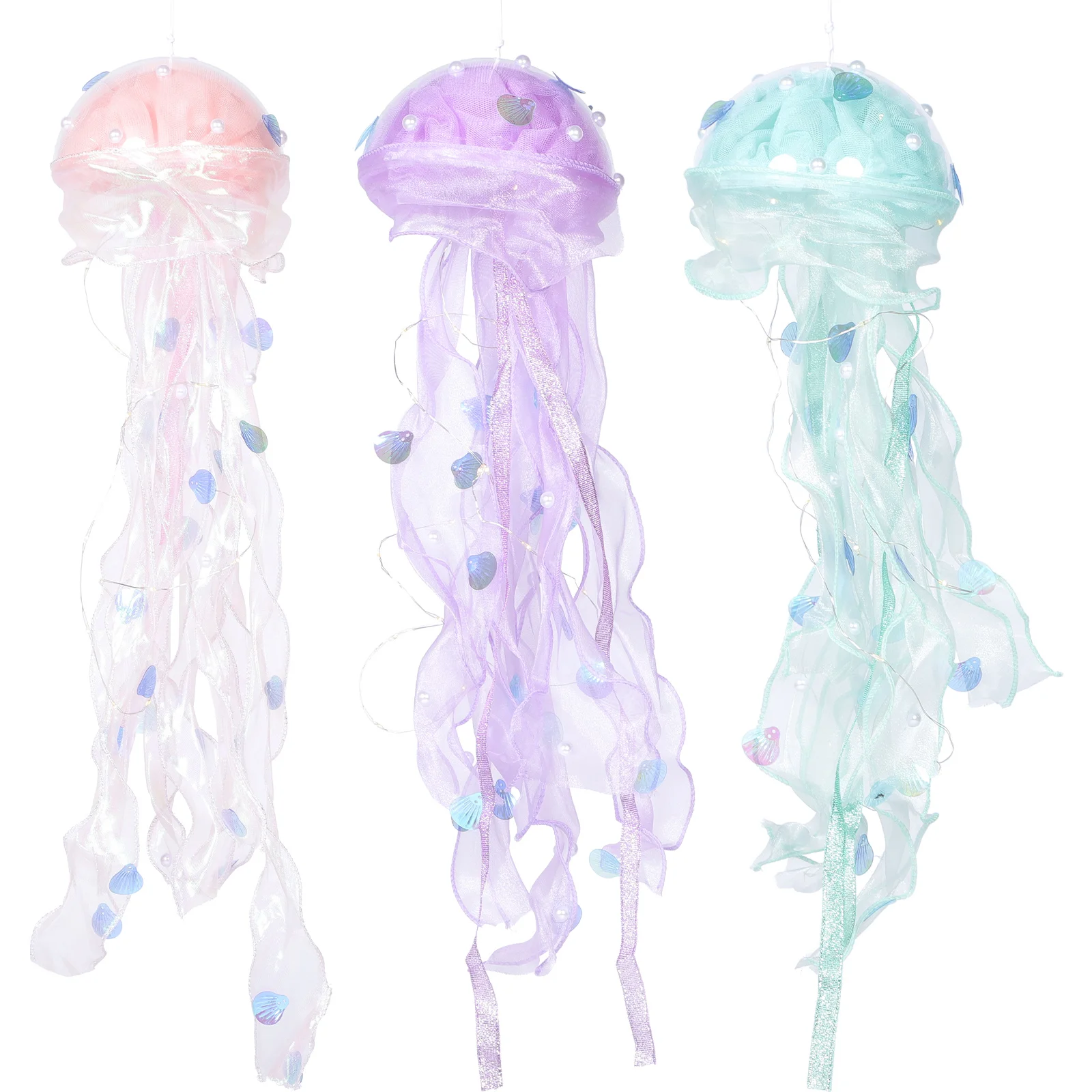 3 Pcs Jellyfish Lantern Hanging Lanterns Birthday Party Decorations Without Paper Glue Lamp
3 Pcs Jellyfish Lantern Hanging Lanterns Birthday Party Decorations Without Paper Glue Lamp