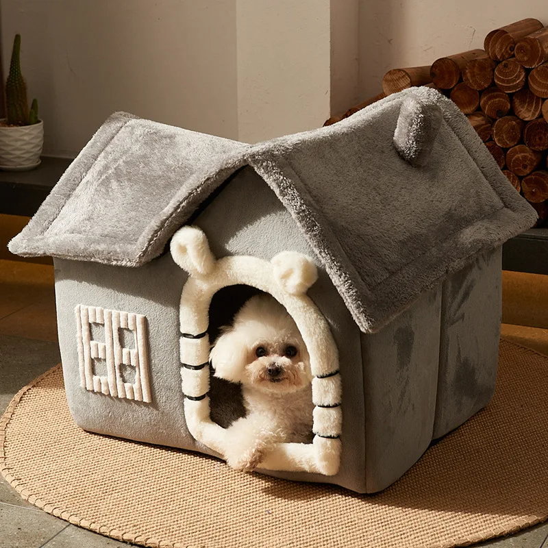 Foldable Dog House Kennel Bed Mat For Small Medium Dogs Cats Winter Warm Cat bed Nest Pet Products Basket Pets Puppy Cave Sofa
Foldable Dog House Kennel Bed Mat For Small Medium Dogs Cats Winter Warm Cat bed Nest Pet Products Basket Pets Puppy Cave Sofa