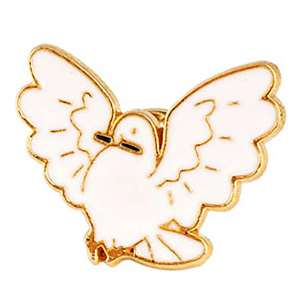 Fashion Jewelry Cute Metal Dove Badge Brooch Pin Decorate Bag Women Girls Clothes Costumes Accessories
Fashion Jewelry Cute Metal Dove Badge Brooch Pin Decorate Bag Women Girls Clothes Costumes Accessories