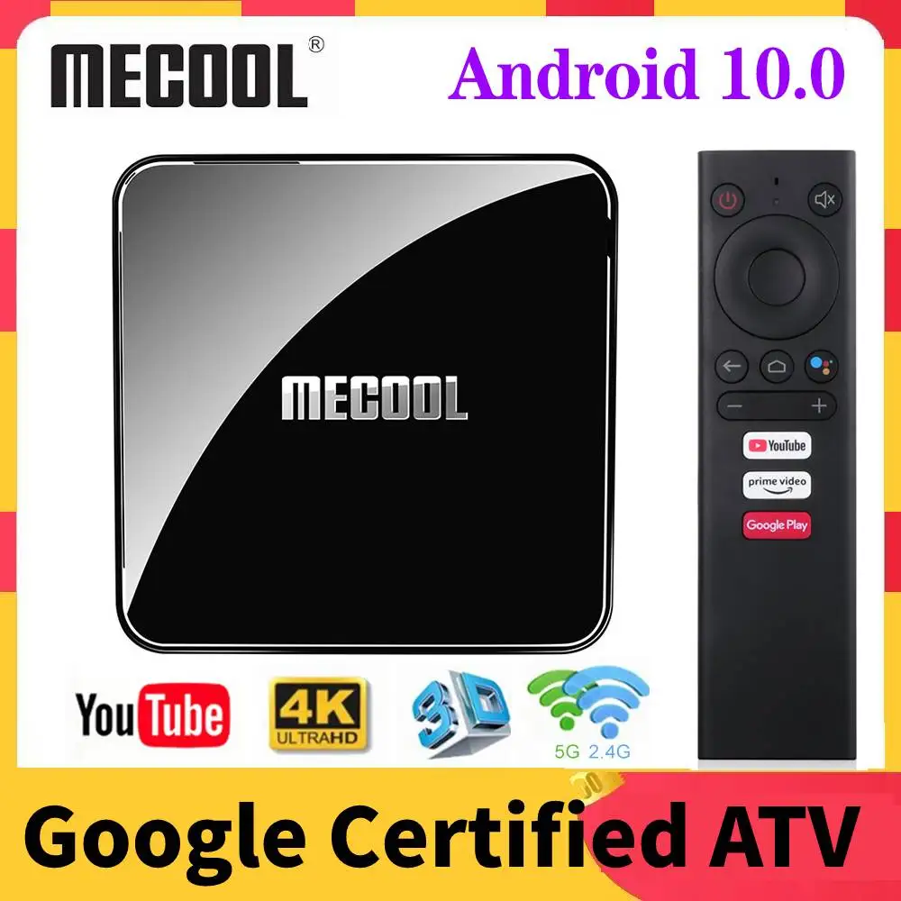 Mecool Google Certified Android 10 ATV KM3 TV BOX Androidtv 10.0 4GB RAM 64GB ROM S905X2 4K Smart Media Player KM9 PRO 2GB16GB
Mecool Google Certified Android 10 ATV KM3 TV BOX Androidtv 10.0 4GB RAM 64GB ROM S905X2 4K Smart Media Player KM9 PRO 2GB16GB