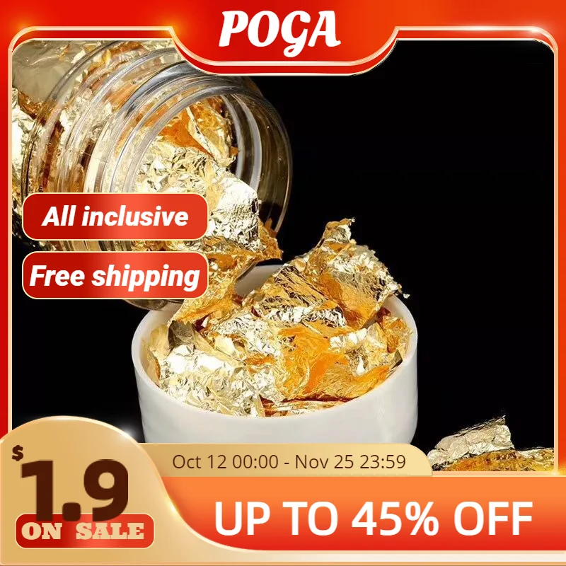 Cake Decoration Gold Foil Paper Edible Gold Foil Sabine Piece Gold DIY Chocolate Decoration Birthday Party Baking Supplies
Cake Decoration Gold Foil Paper Edible Gold Foil Sabine Piece Gold DIY Chocolate Decoration Birthday Party Baking Supplies