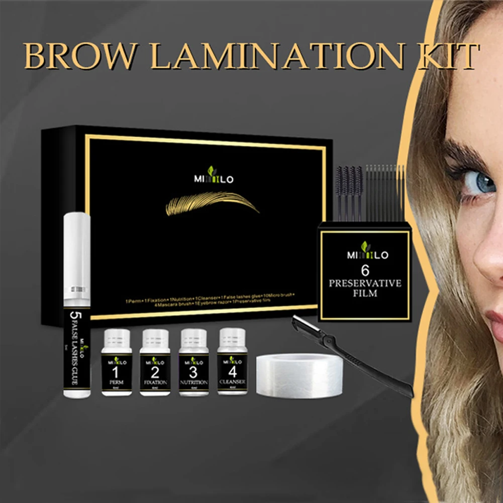 Eyebrow Lamination Kit Semi-Permanent Eyelashes Eyebrows Lifting Perming Lotion Keratin Lashes Perm Kit For Home Dropshipping
Eyebrow Lamination Kit Semi-Permanent Eyelashes Eyebrows Lifting Perming Lotion Keratin Lashes Perm Kit For Home Dropshipping