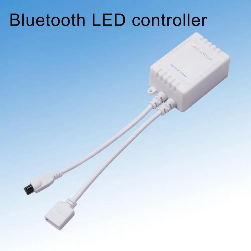 DC 5V-24V RGB LED Strip Light Lamp Smart Controller with 24-Key Remote Control for Home
DC 5V-24V RGB LED Strip Light Lamp Smart Controller with 24-Key Remote Control for Home