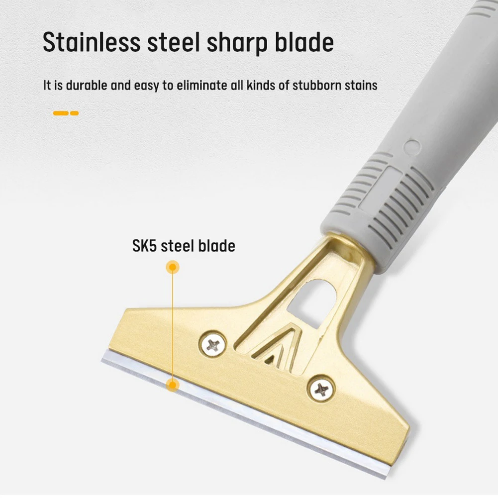 Multifunction Cleaning Scraper & 10pcs Baldes Non-slip Handle Remove Stickers Labels Glue Paint Glass Floors Tiles Clean Cutter
Multifunction Cleaning Scraper & 10pcs Baldes Non-slip Handle Remove Stickers Labels Glue Paint Glass Floors Tiles Clean Cutter
