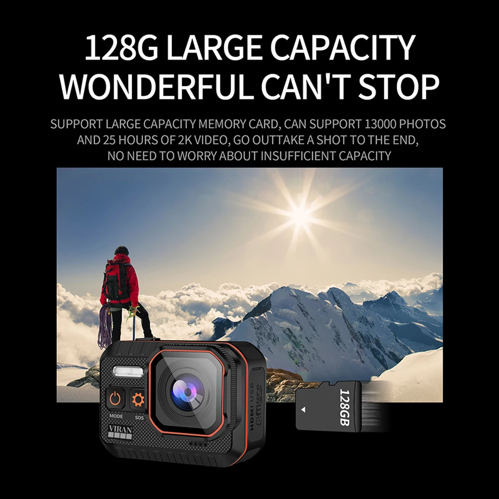 WIFI Action Camera 20MP 4K 60FPS Action Video Cam Electronic Image Stabilization 2 Inch IPS Screen 170° Wide Angle for Cycling
WIFI Action Camera 20MP 4K 60FPS Action Video Cam Electronic Image Stabilization 2 Inch IPS Screen 170° Wide Angle for Cycling