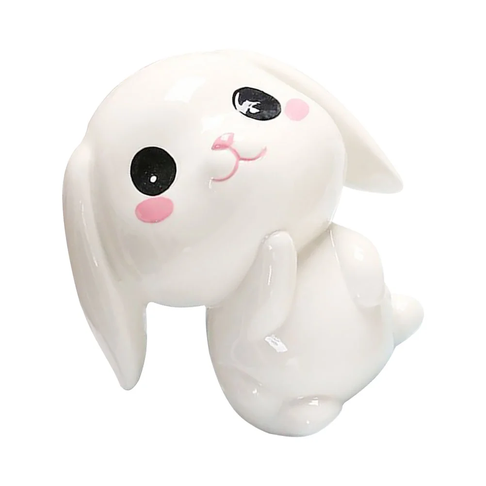 

Rabbit Piggy Bank Cartoon Saving Money Jar Ceramic Animal Desktop Ornament Decorative Child Ceramics Girl Banks Kids