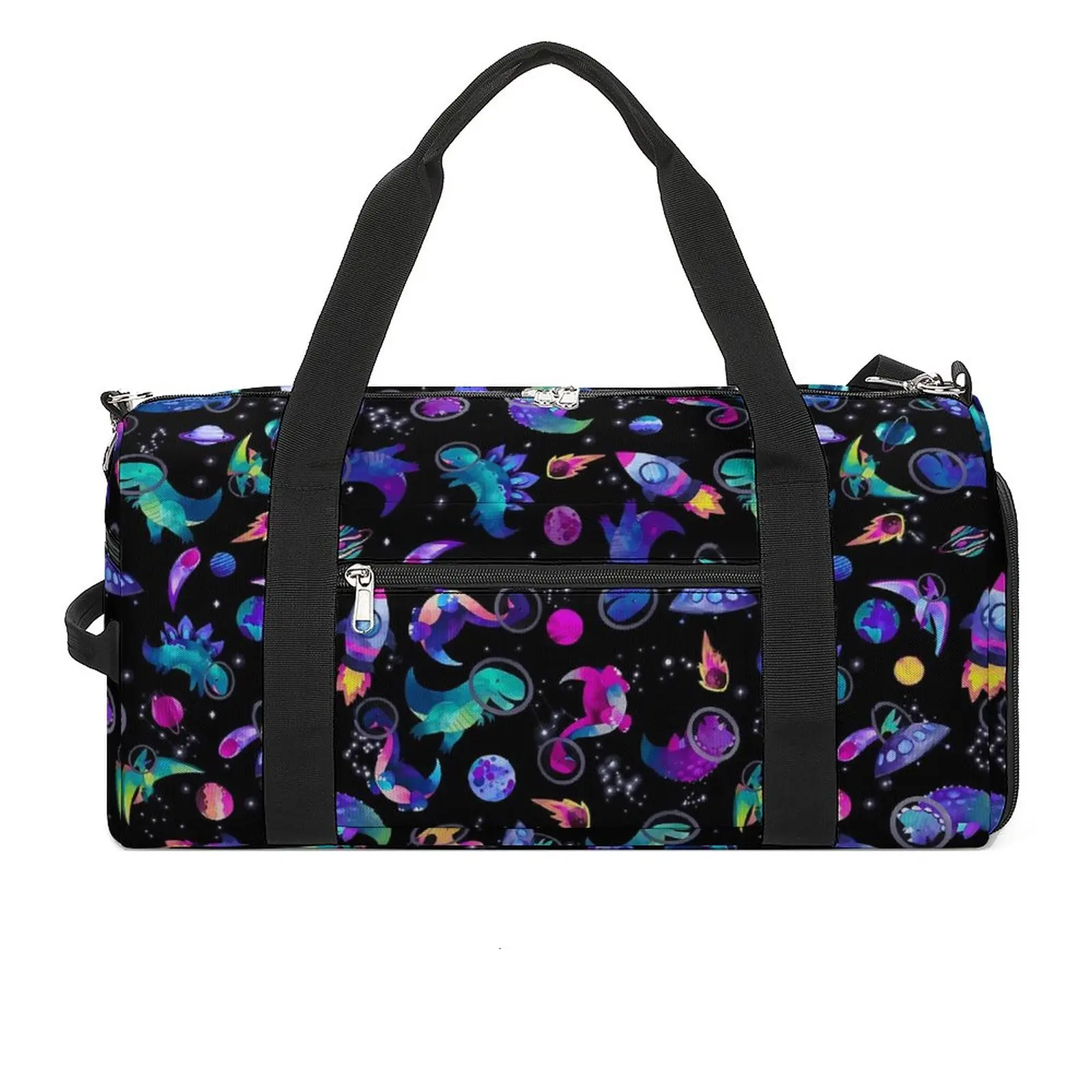 Space Dinosaur Gym Bag Watercolor Animal Oxford Sports Bags Gym Accessories Training Pattern Handbag Vintage Fitness Bag For Men
Space Dinosaur Gym Bag Watercolor Animal Oxford Sports Bags Gym Accessories Training Pattern Handbag Vintage Fitness Bag For Men